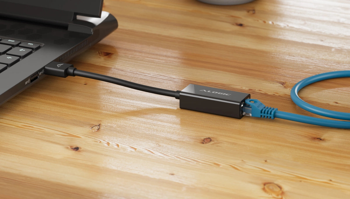 Elements USB-C to RJ45 Gigabit Ethernet Adapter – 15cm