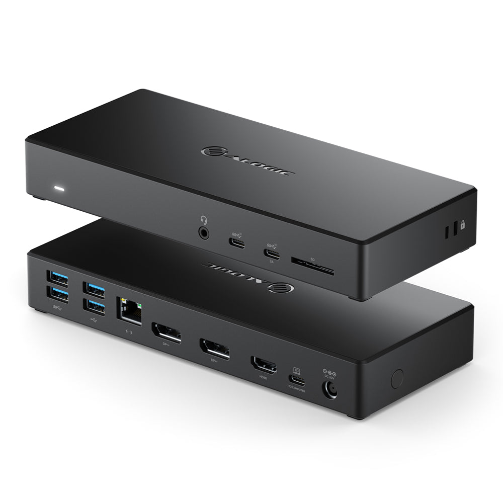 USB-C Triple Display DP Alt. Mode Docking Station – MA3 with 100W Power Delivery (Laptop Charging) - 2 x DP and 1 x HDMI with up to 4K 60Hz Support