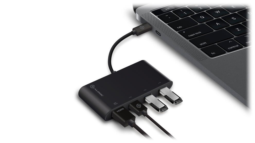USB-C Adapter with HDMI/3 Port USB 3.0 Hub - 4K