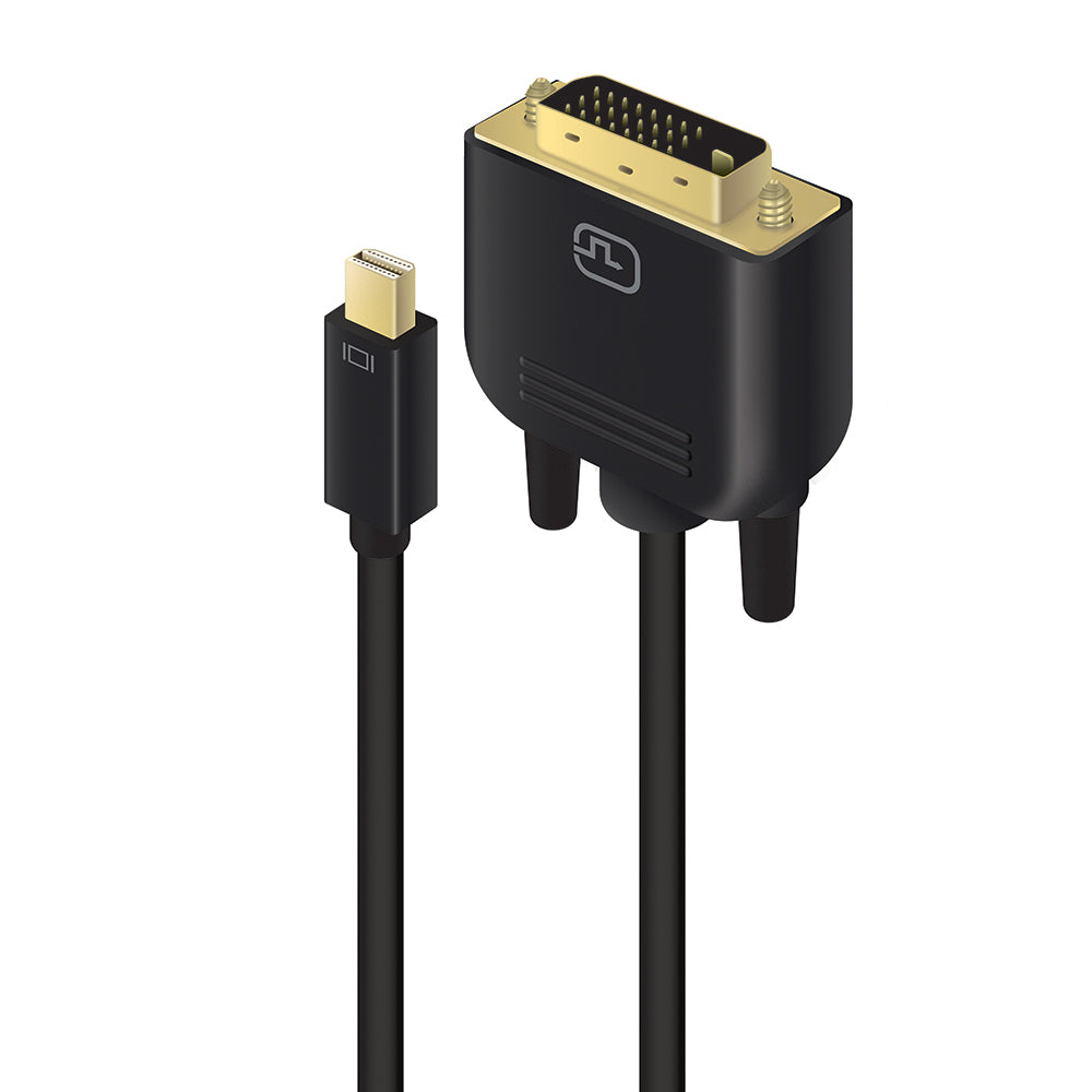 SmartConnect Mini DisplayPort to DVI-D Male to Male Cable - Premium Series - 2m
