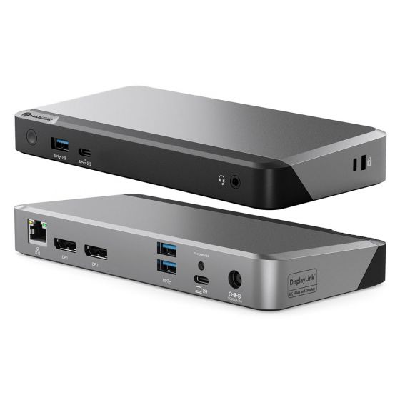 DX2 Dual 4K Display Universal Docking Station – with 65W Power Delivery
