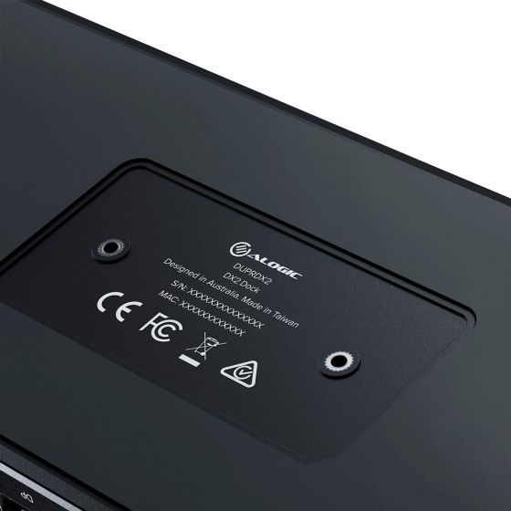 DX2 Dual 4K Display Universal Docking Station – with 65W Power Delivery