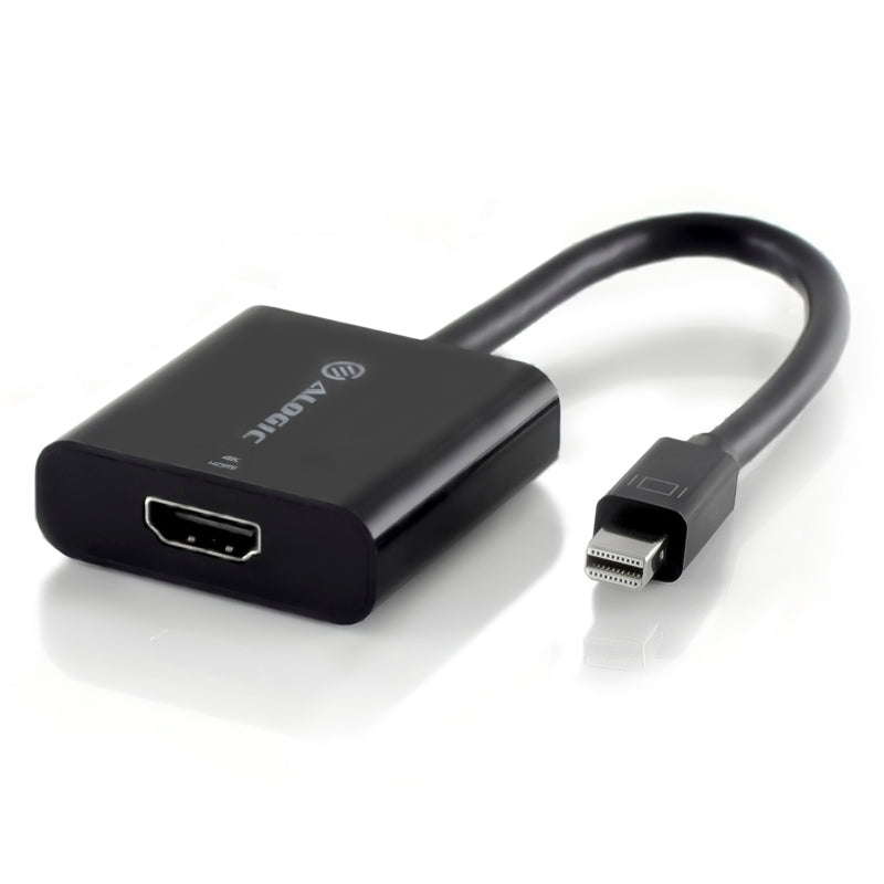 20cm Mini DisplayPort 1.2 to HDMI Adapter-Male to Female -Supports 4K@60Hz - Active