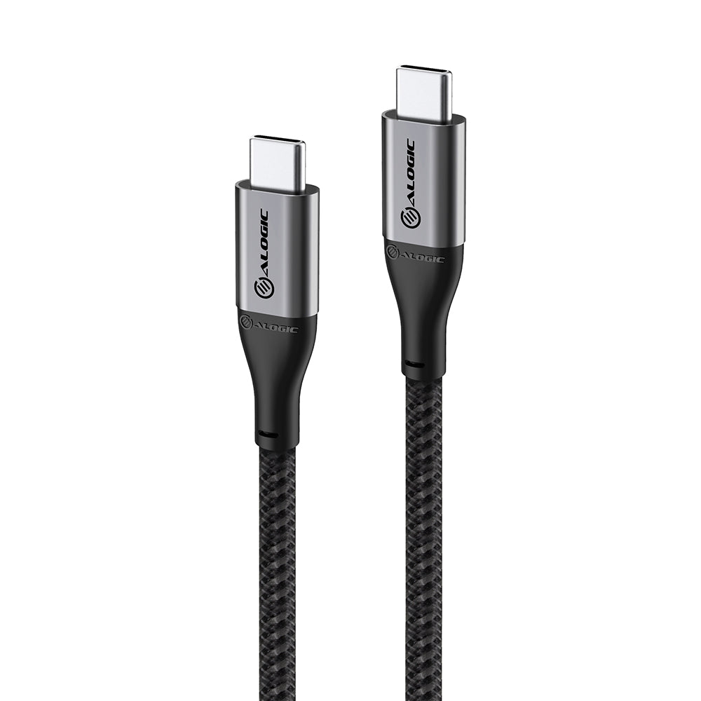 Super Ultra USB 2.0 USB-C to USB-C Cable - 5A/480Mbps - Space Grey - 1.5m
