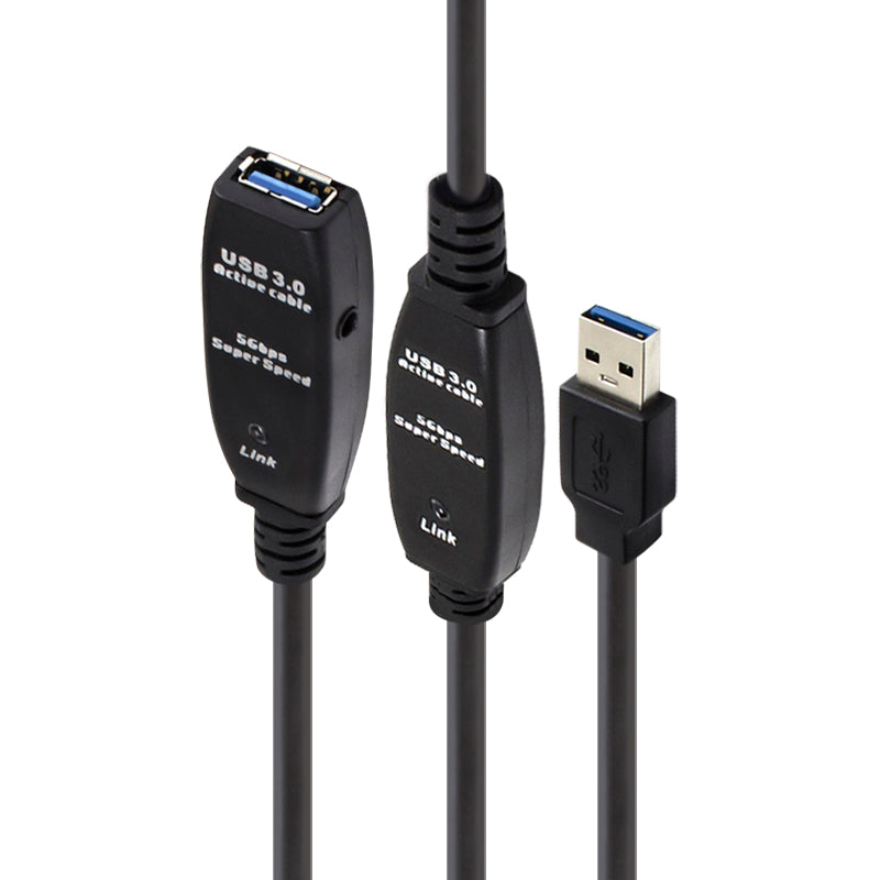 USB 3.0 Active Extension Type A to Type A Cable- Male to Female - 20m