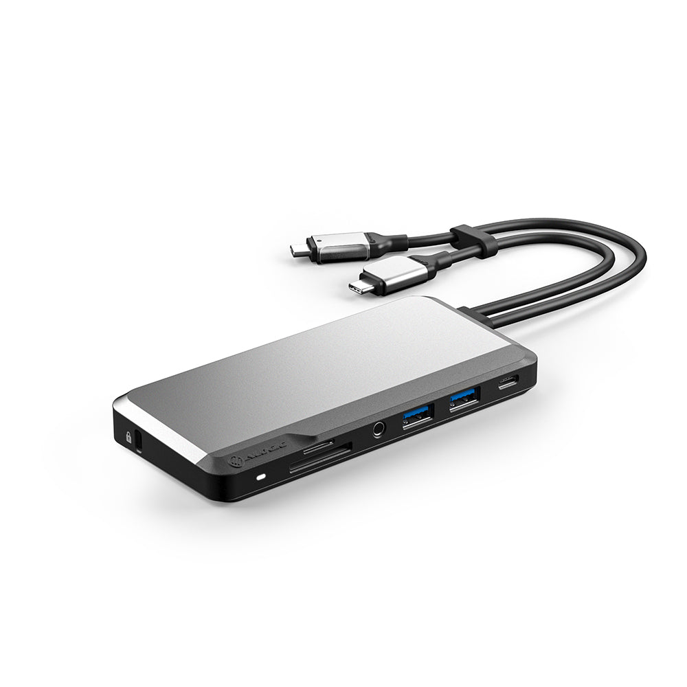 USB-C Super Dock - 10-in-1 with Dual Display 4K 60Hz Support - SPACE GREY
