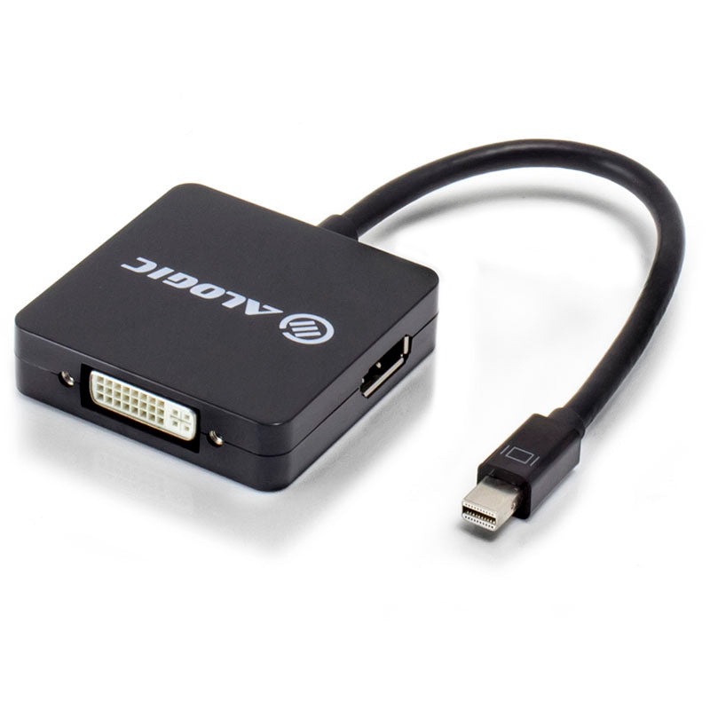 3-in-1 Mini DisplayPort to DisplayPort HDMI DVI Adapter - Elements Series