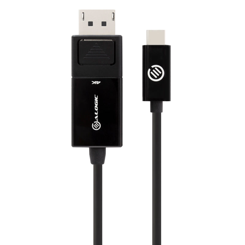 USB-C to DisplayPort Cable with 4K Support - Male to Male - 2m - Retail
