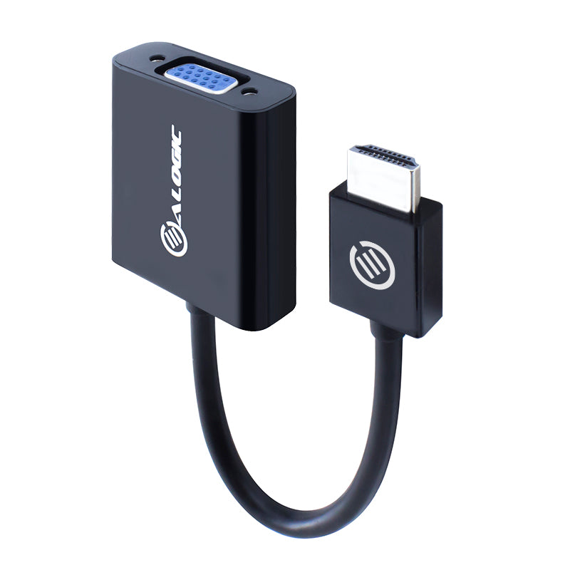HDMI to VGA Adapter with 3.5mm Audio & USB Power - Elements Series