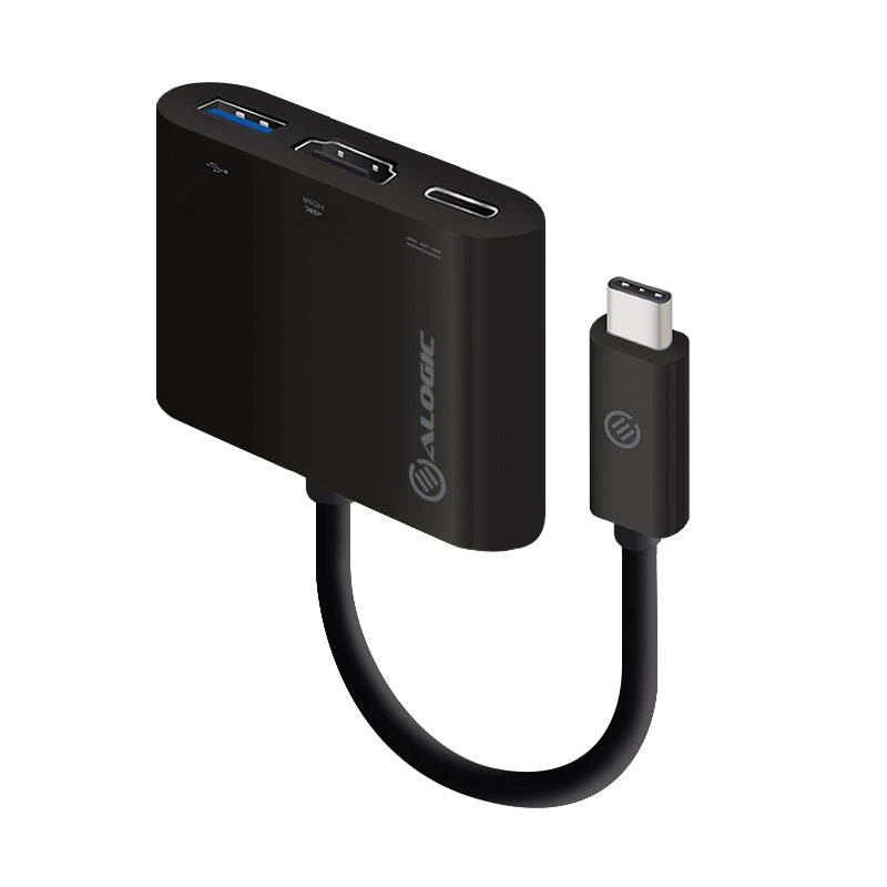USB-C Multiport Adapter with HDMI/USB 3.0/USB-C Power Delivery (60W/3A) - 4K